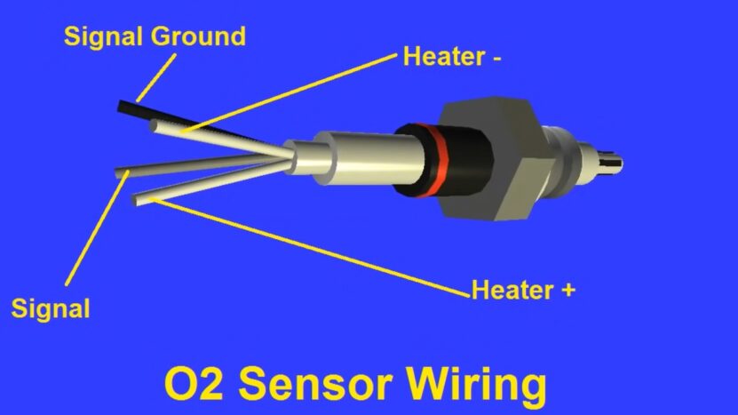 O2 Sensor Heater Wiring Visual